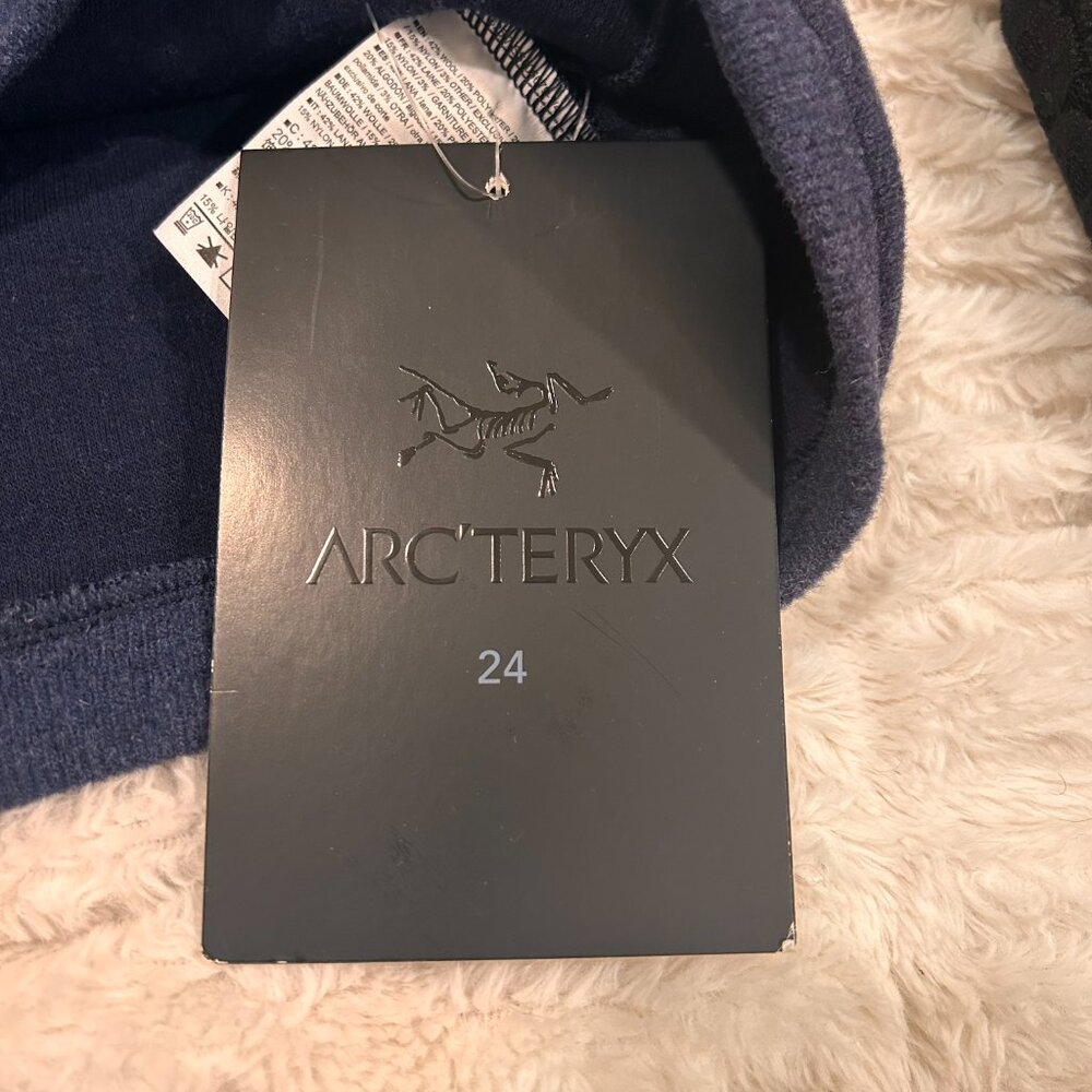 ARC'TERYX Donavan Crew Neck Sweater Nighthawk Heather Wool Blend NWT Men's Large - Picture 4 of 9